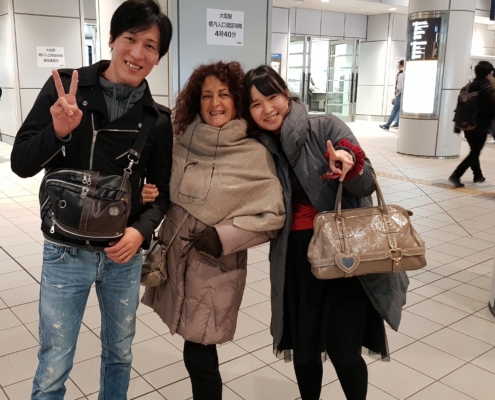 incontri nella metropolitana di Tokyo